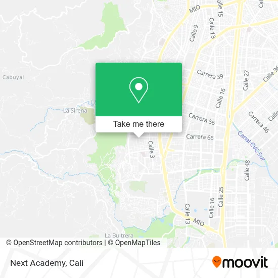 Next Academy map