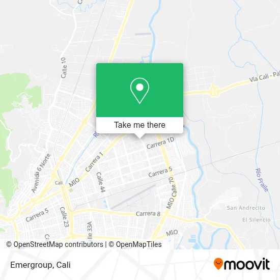 Emergroup map