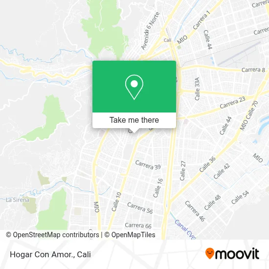 Hogar Con Amor. map