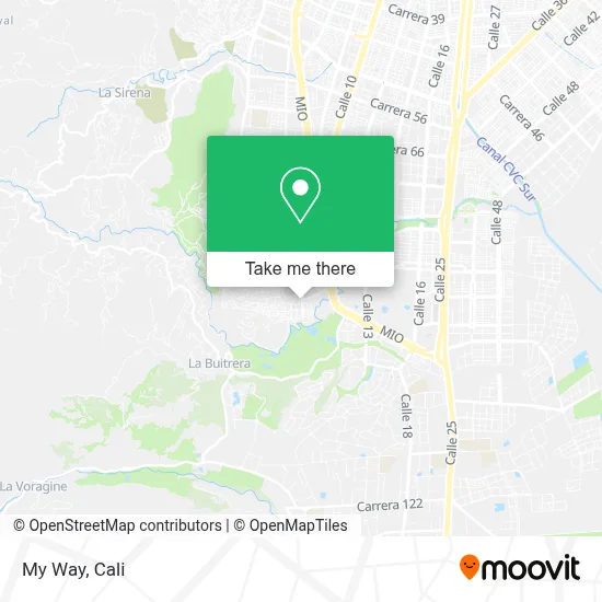 My Way map