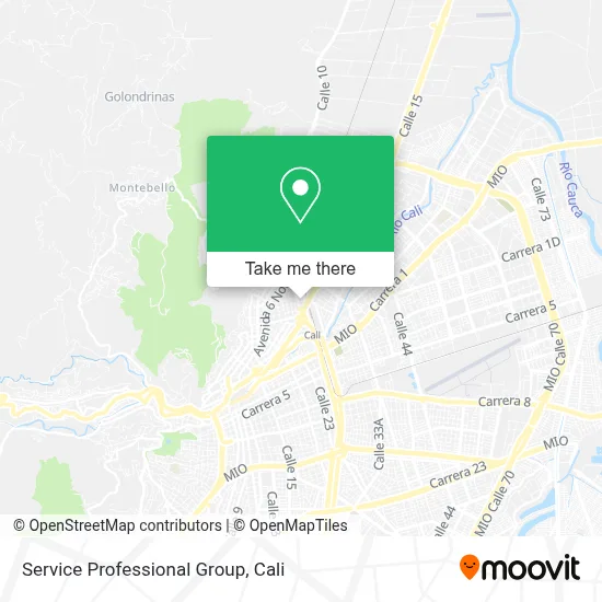 Service Professional Group map