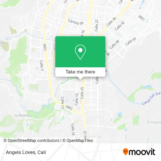 Angels Loves map