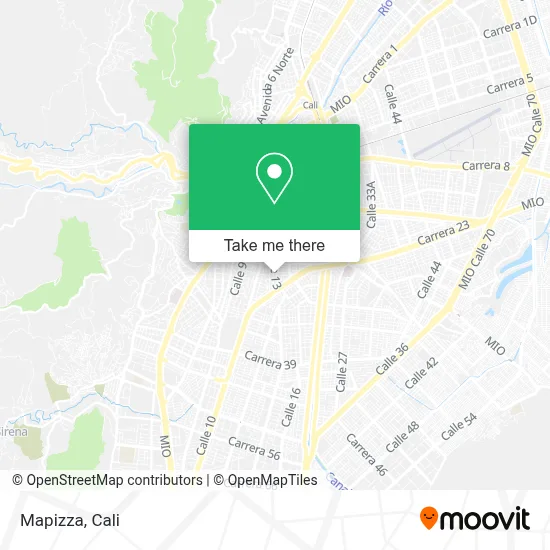 Mapizza map