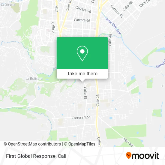 First Global Response map