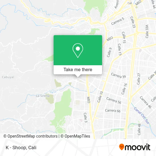 K - Shoop map