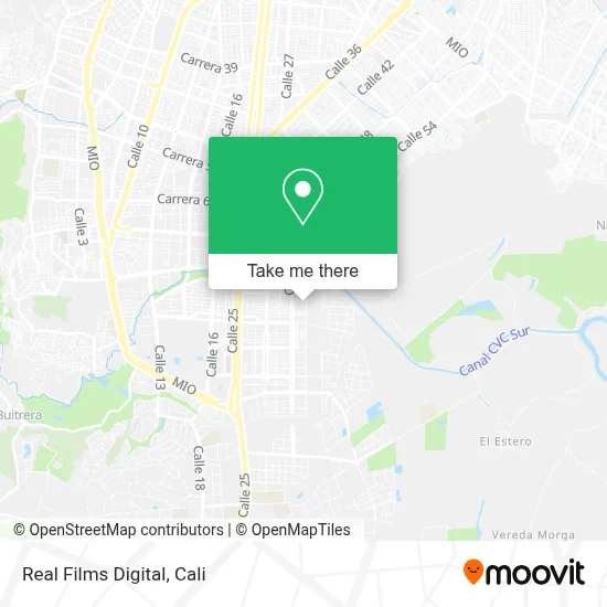 Real Films Digital map