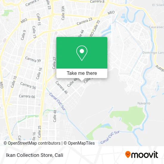 Ikan Collection Store map