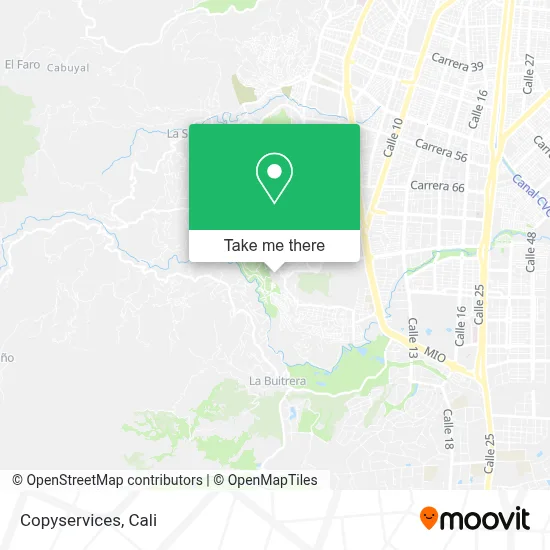 Copyservices map