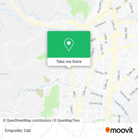 Empoder map