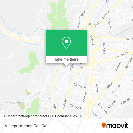 Viajepormenos.Co. map