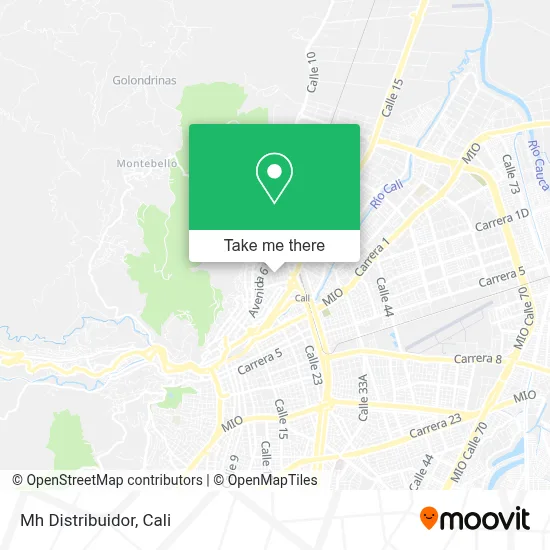 Mh Distribuidor map