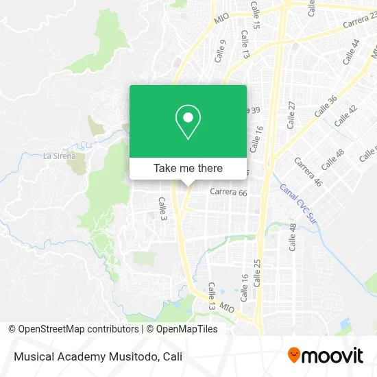 Musical Academy Musitodo map