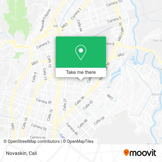 Novaskin map
