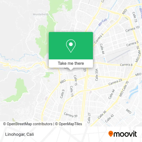 Linohogar map
