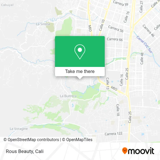 Rous Beauty map