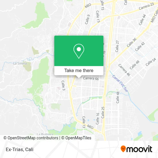 Ex-Trias map