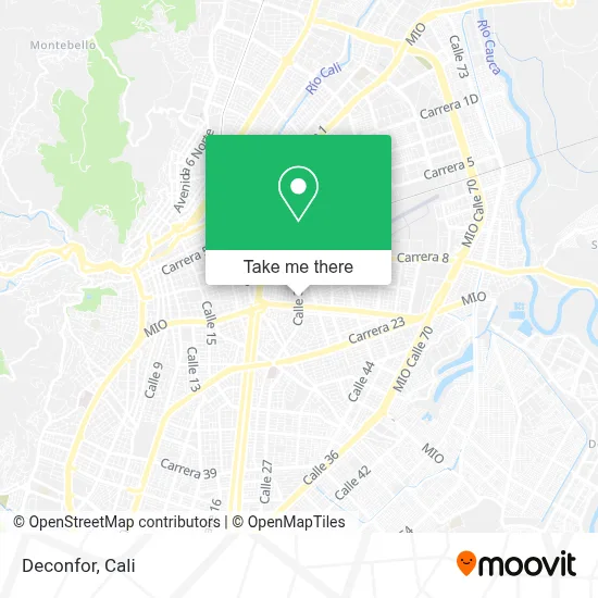 Deconfor map
