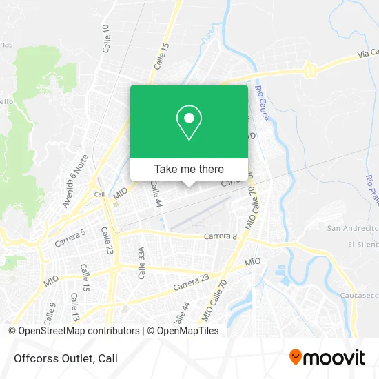 Offcorss Outlet map