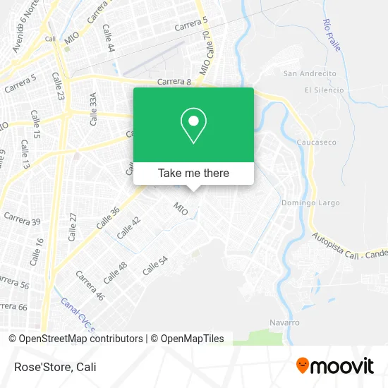 Rose'Store map