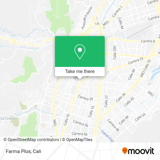 Farma Plus map