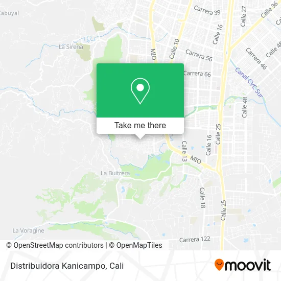 Distribuidora Kanicampo map