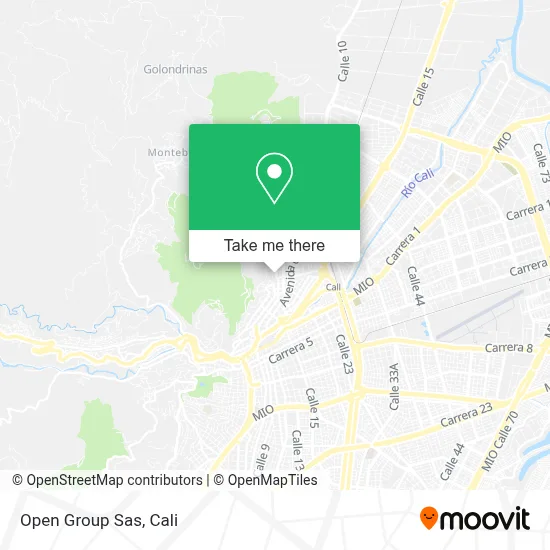 Open Group Sas map