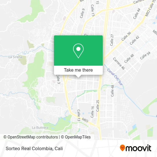 Sorteo Real Colombia map