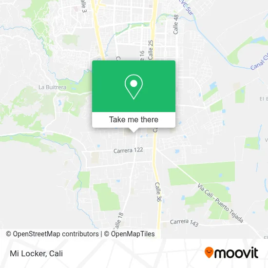 Mi Locker map