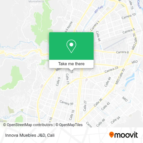 Innova Muebles J&D map