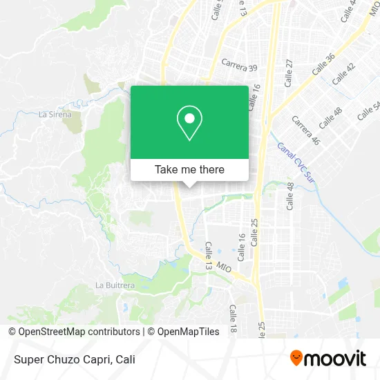 Super Chuzo Capri map
