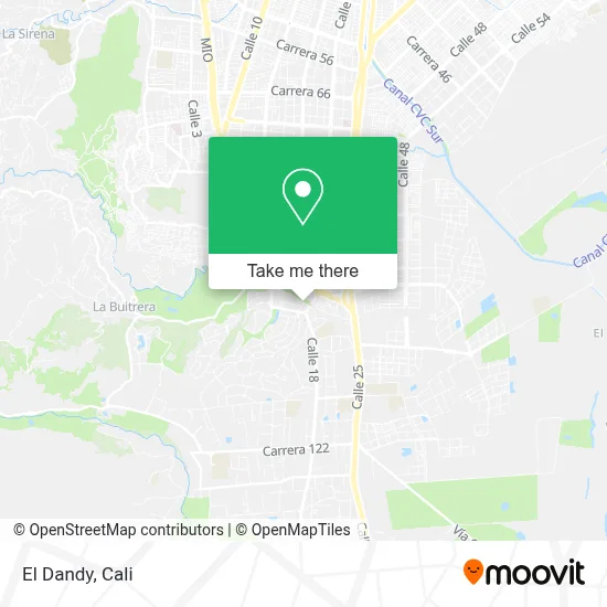 El Dandy map