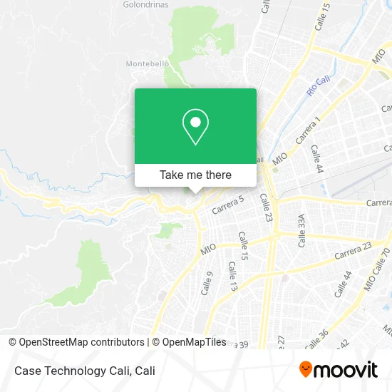 Case Technology Cali map