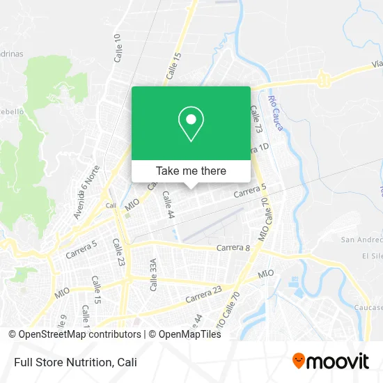 Full Store Nutrition map