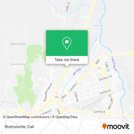 Bistronorte map