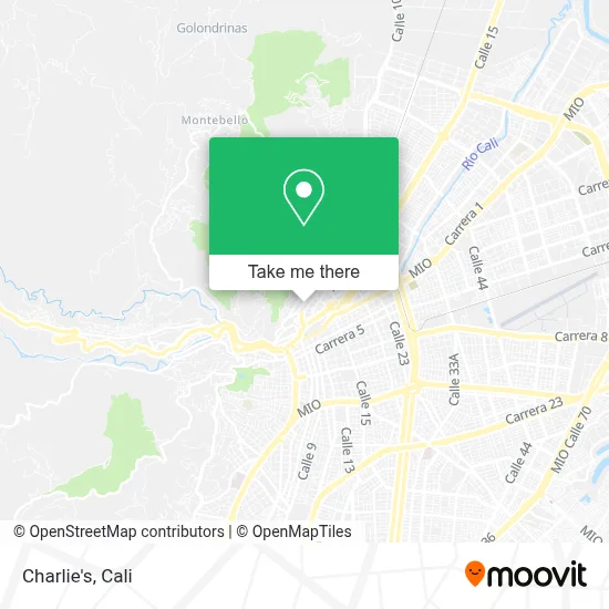 Charlie's map