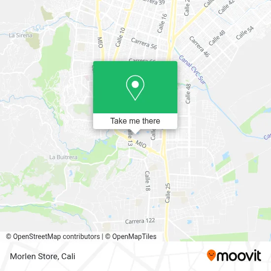 Morlen Store map