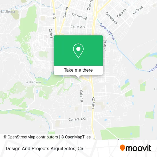 Design And Projects Arquitectos map