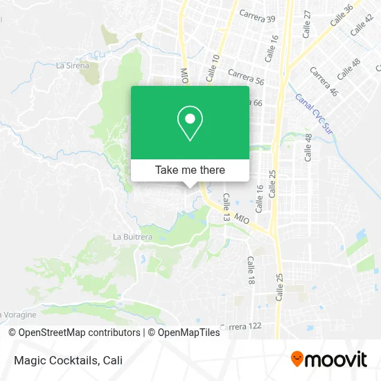 Magic Cocktails map