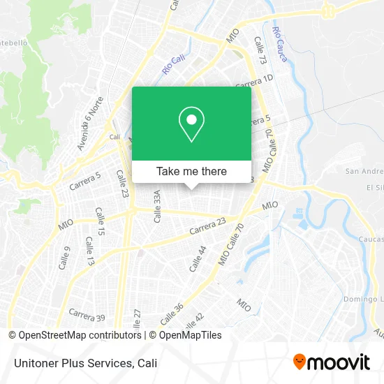 Unitoner Plus Services map