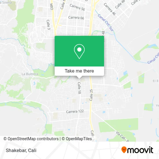 Shakebar map