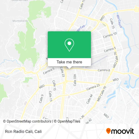 Rcn Radio Cali map