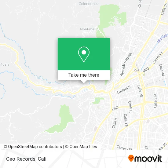 Ceo Records map