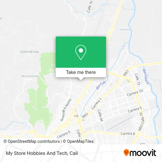 My Store Hobbies And Tech map