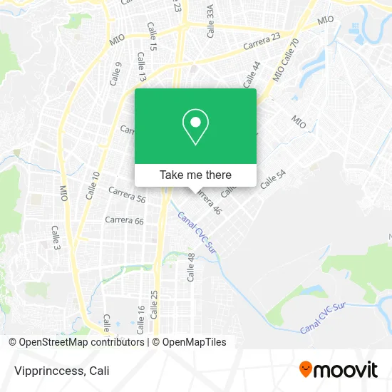 Vipprinccess map