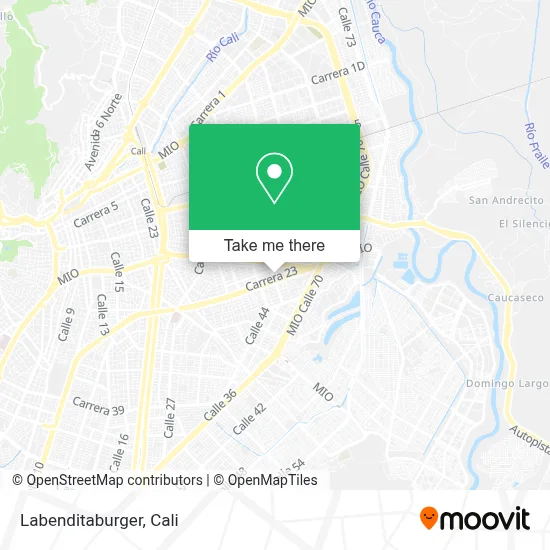 Labenditaburger map