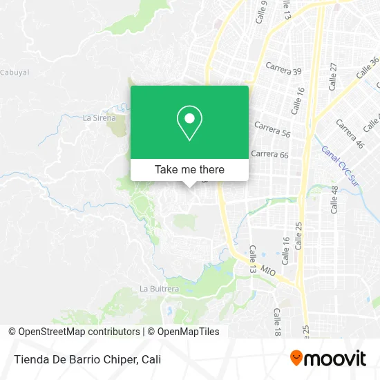 Tienda De Barrio Chiper map