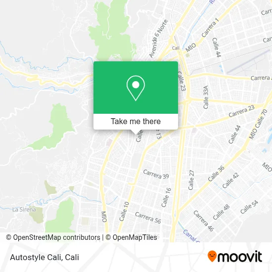 Autostyle Cali map