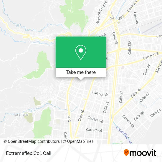 Extremeflex Col map