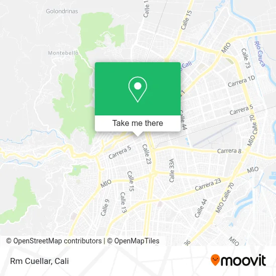 Rm Cuellar map