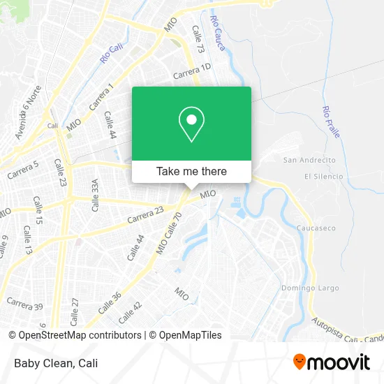 Baby Clean map